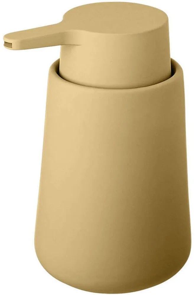Δοχείο Κρεμοσάπουνου Fjord 02-19778 8,5x8,5x15cm 300ml Sand Estia Ceramic,Plastic