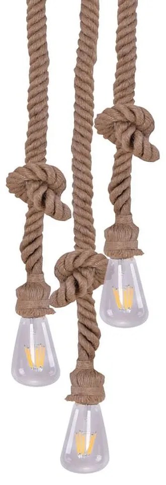 Φωτιστικό Οροφής 77-4344 SE147-27-3 Maya Rope Bronze Homelighting Σχοινί