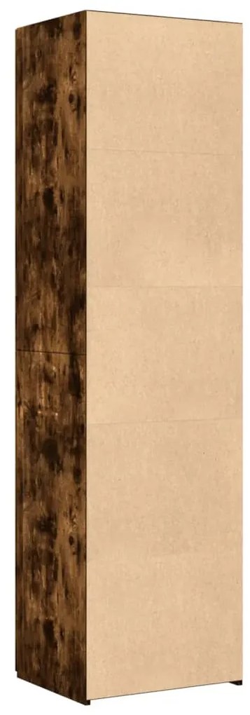 vidaXL Ντουλάπι Καπνιστή Δρυς 50x42,5x185 εκ. από Επεξεργασμένο Ξύλο