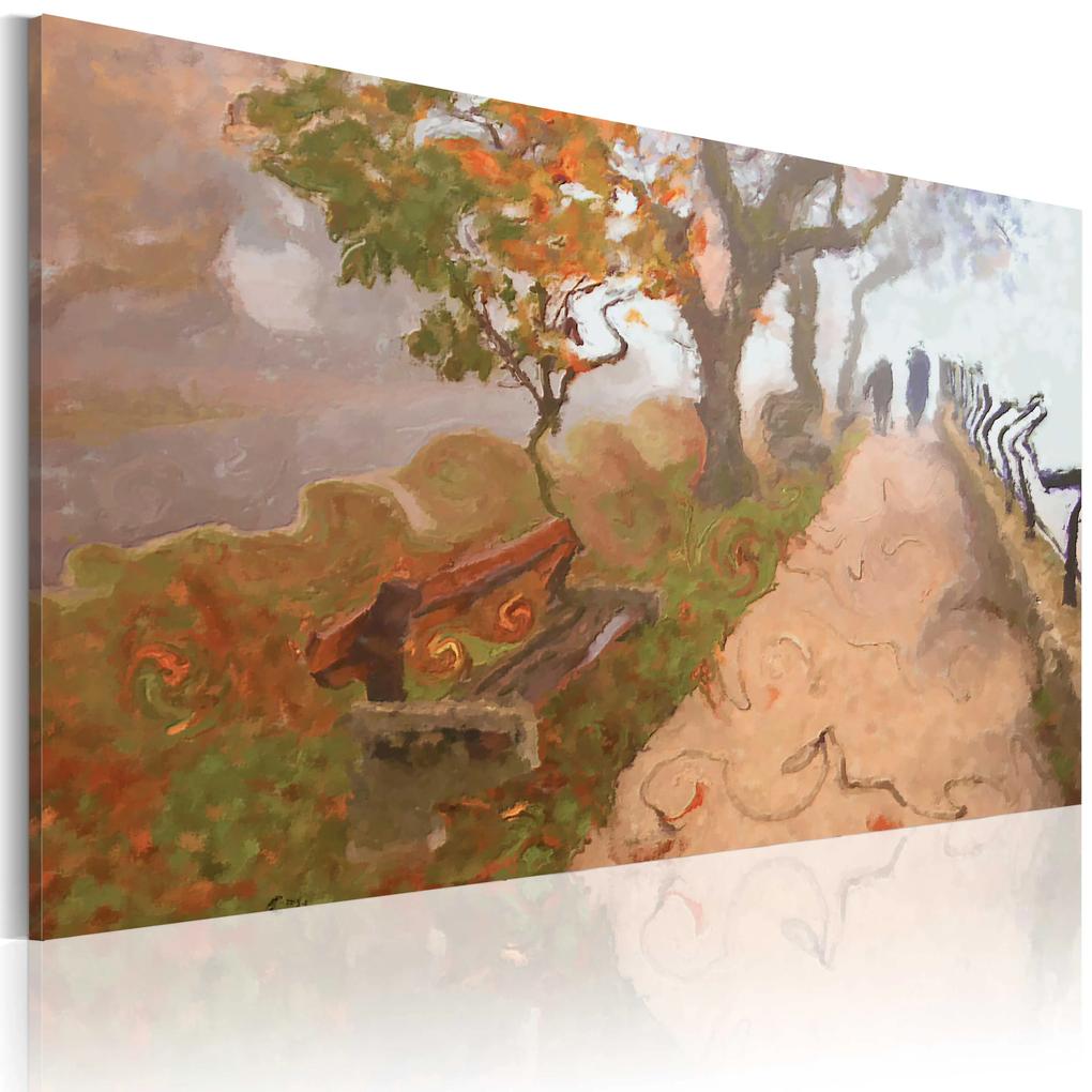 Πίνακας - Autumnal promenade - 60x40