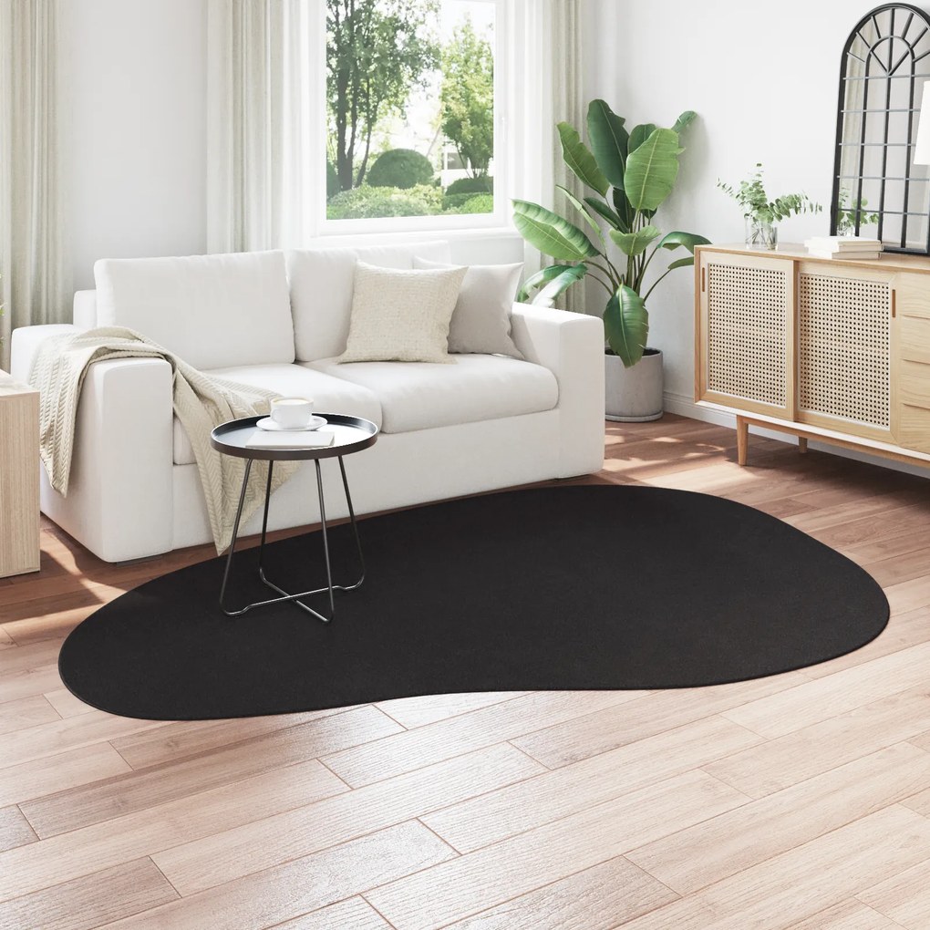 vidaXL Χαλί Μαύρο 160 x 230 cm Πολυπροπυλένιο