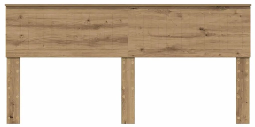 vidaXL Κεφαλάρι με κεφαλάρι Artisan Oak 180 cm Επεξεργασμένο ξύλο