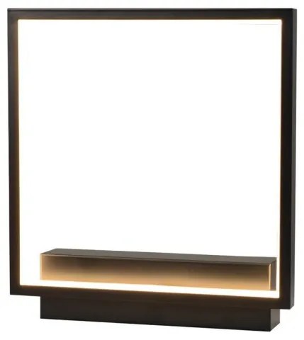 Απλίκα Φωτιστικό Τοίχου LED 18W 3000K Αλουμίνιο Μαύρο-Λευκό 43034 Inlight-43034-Μαύρο-Λευκό 43034
