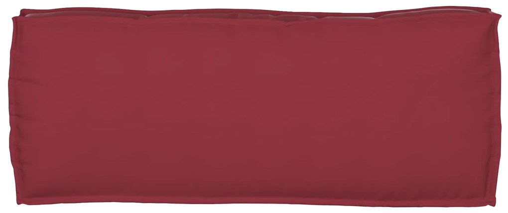 vidaXL Μαξιλάρι Παλέτας για Πάγκο Μπορντό 100 x 40 x 8 cm από Ύφασμα Oxford