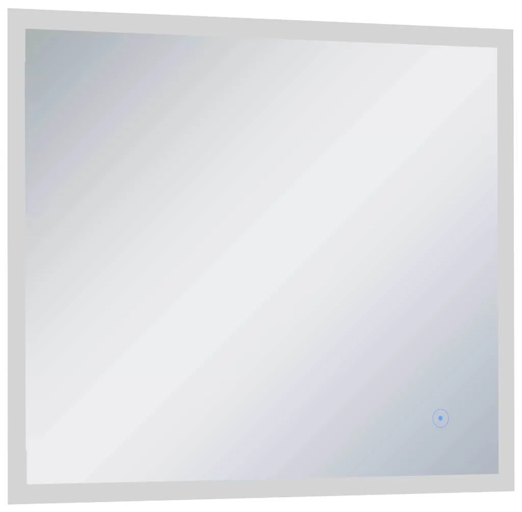 vidaXL Καθρέφτης Μπάνιου LED με Αισθητήρα Αφής 60 x 50 εκ.