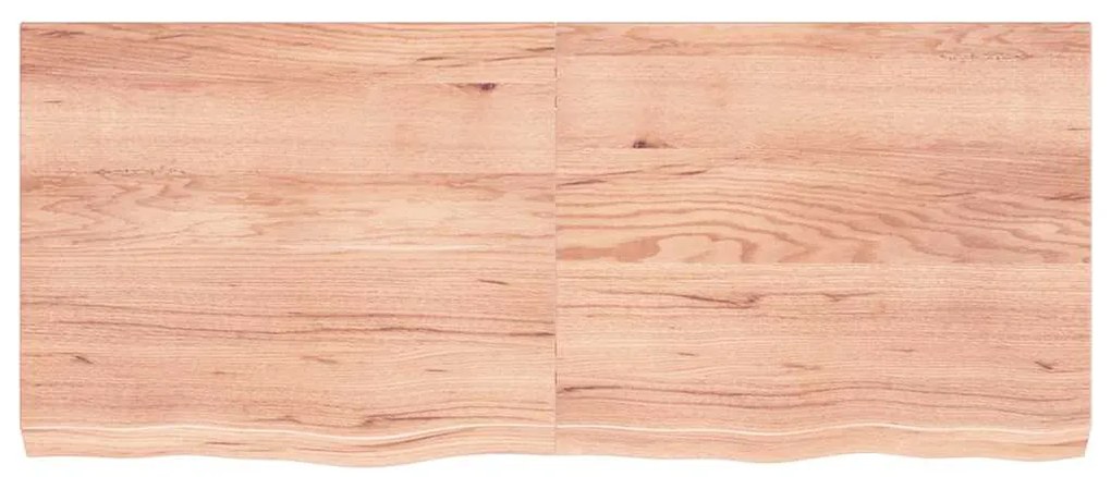 vidaXL Πάγκος Μπάνιου Αν. Καφέ 120x50x(2-6) εκ. Επεξεργ. Μασίφ Ξύλο