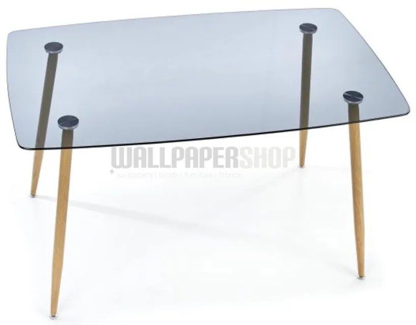 Fest Τραπέζι Γυάλινο 130x80x75