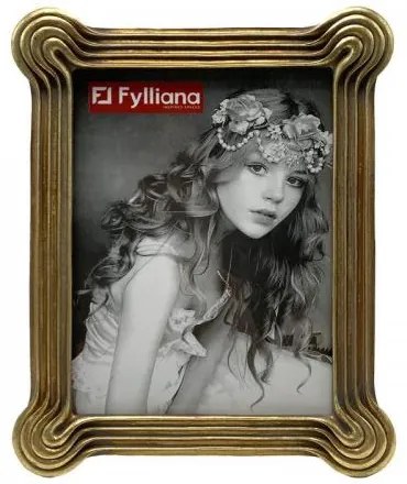 ΚΟΡΝΙΖΑ Fylliana FL22839 15x20 ΧΡΥΣΟ ΑΝΤΙΚΕ ΧΡΩΜΑ 21x2x26εκ 279-225-294