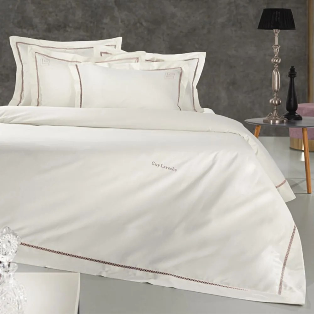 Παπλωματοθήκη Υπέρδιπλη (240x250) Guy Laroche Blend Amethyst/Ivory