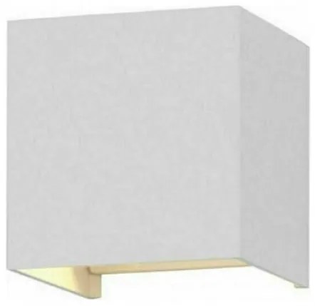 LED επιτοίχιο φωτιστικό 11W τετράγωνο λευκό 4000K φυσικό λευκό Bridgelux chip 120lm/W 218528 VTAC-218528-Λευκό 218528