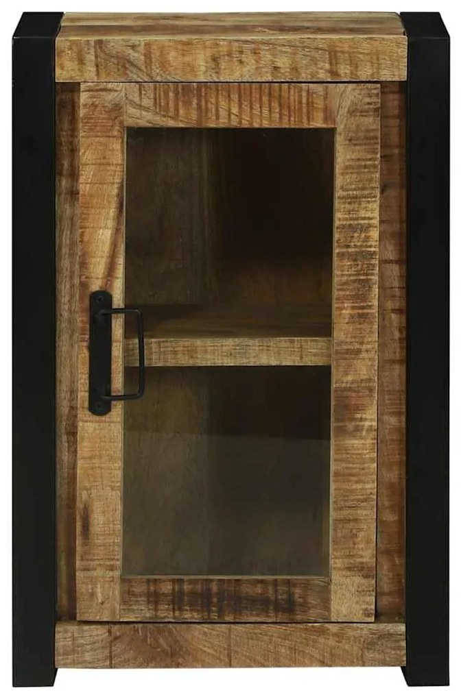 vidaXL Ντουλάπι Μπάνιου Καφέ 40 x 30 x 60 cm Στερεό ξύλο μάνγκο