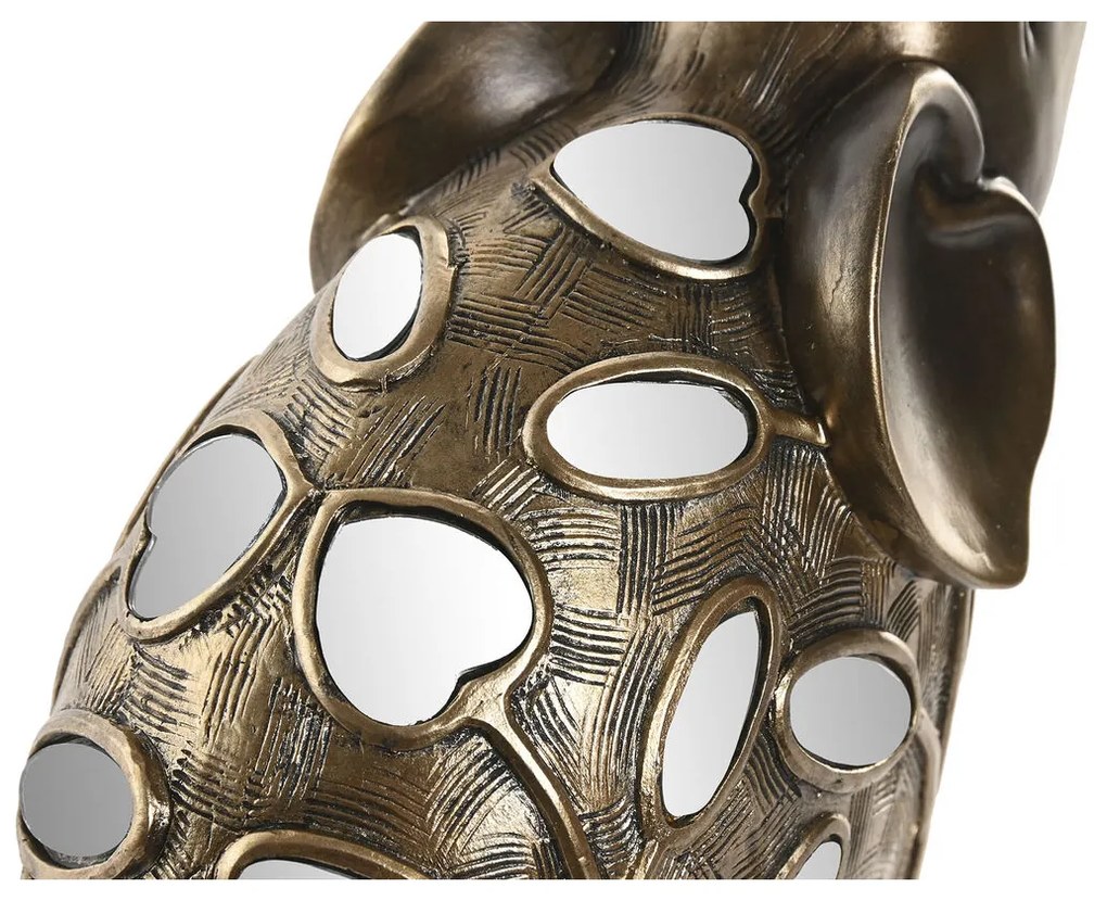 Διακοσμητική Φιγούρα Home ESPRIT Αργυρό Ελέφαντας 22,5 X 10,5 X 37,5 CM