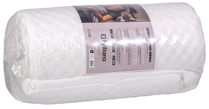 Ανώστρωμα Fylliana Memo Air Μονό σε Λευκό χρώμα 90x200x5εκ 90x200x5 εκ.