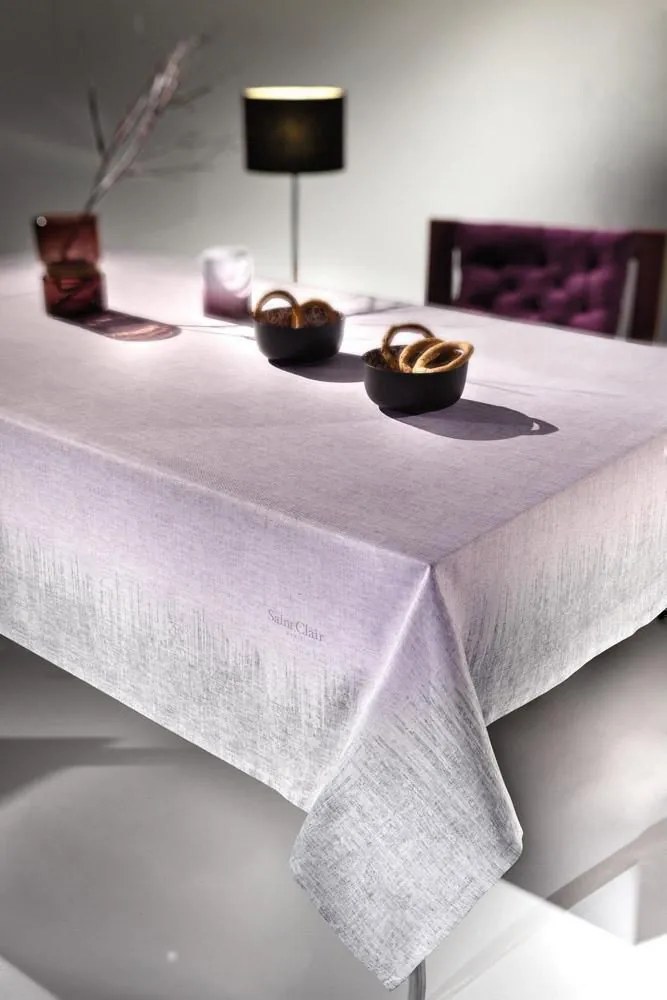 ΤΡΑΠΕΖΟΜΑΝΤΗΛΟ 145x180cm SAINT CLAIR - 1021 LILAC SILVER