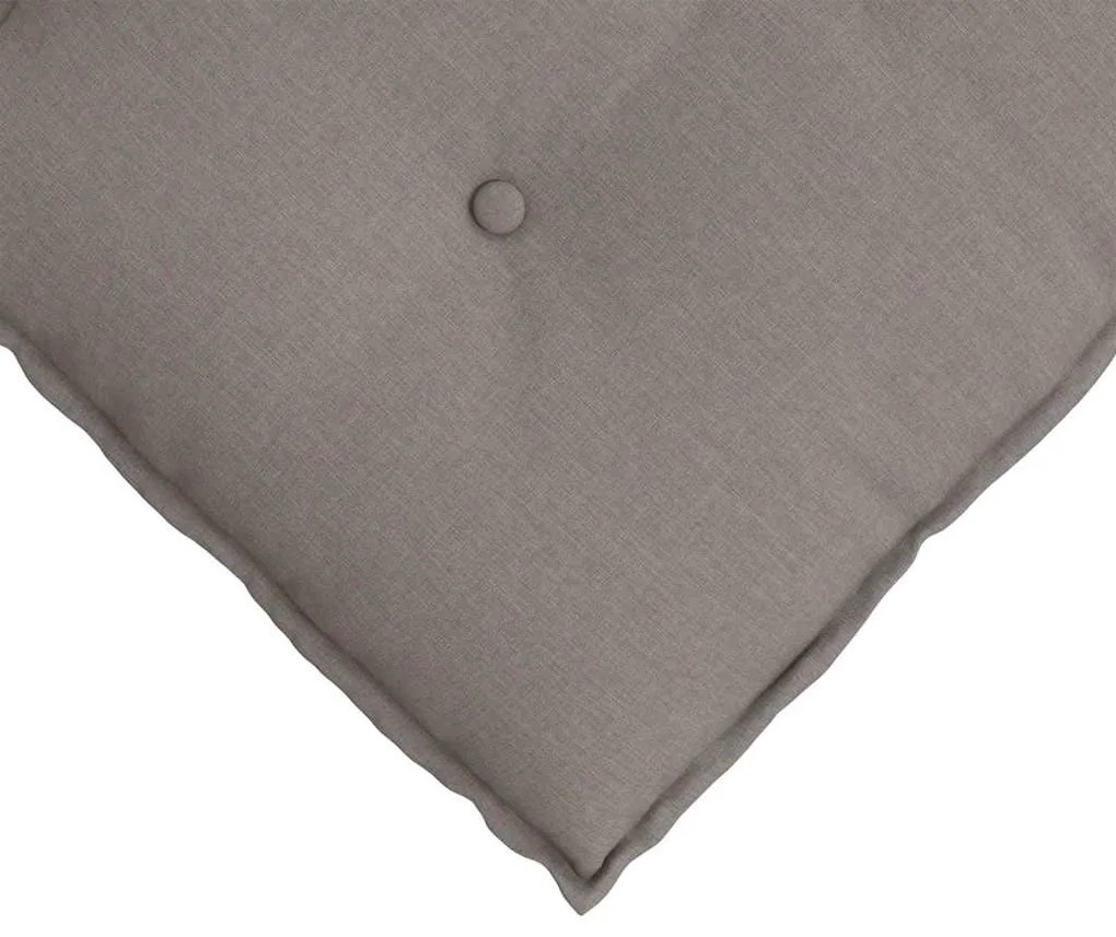 vidaXL Μαξιλάρι Πλάτης Taupe 60 x 19 x 50 εκ ύφασμα