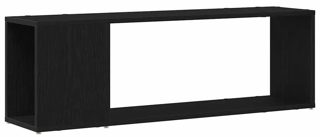 vidaXL Κέντρο ψυχαγωγίας Μαύρο 100 x 24 x 32 cm Επεξεργασμένο ξύλο