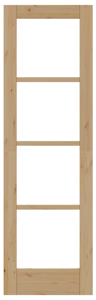vidaXL Εσωτερική Πόρτα με Γυαλί "ORKDAL" 61x198,5x4 cm Στερεό Ξύλο Πεύκου