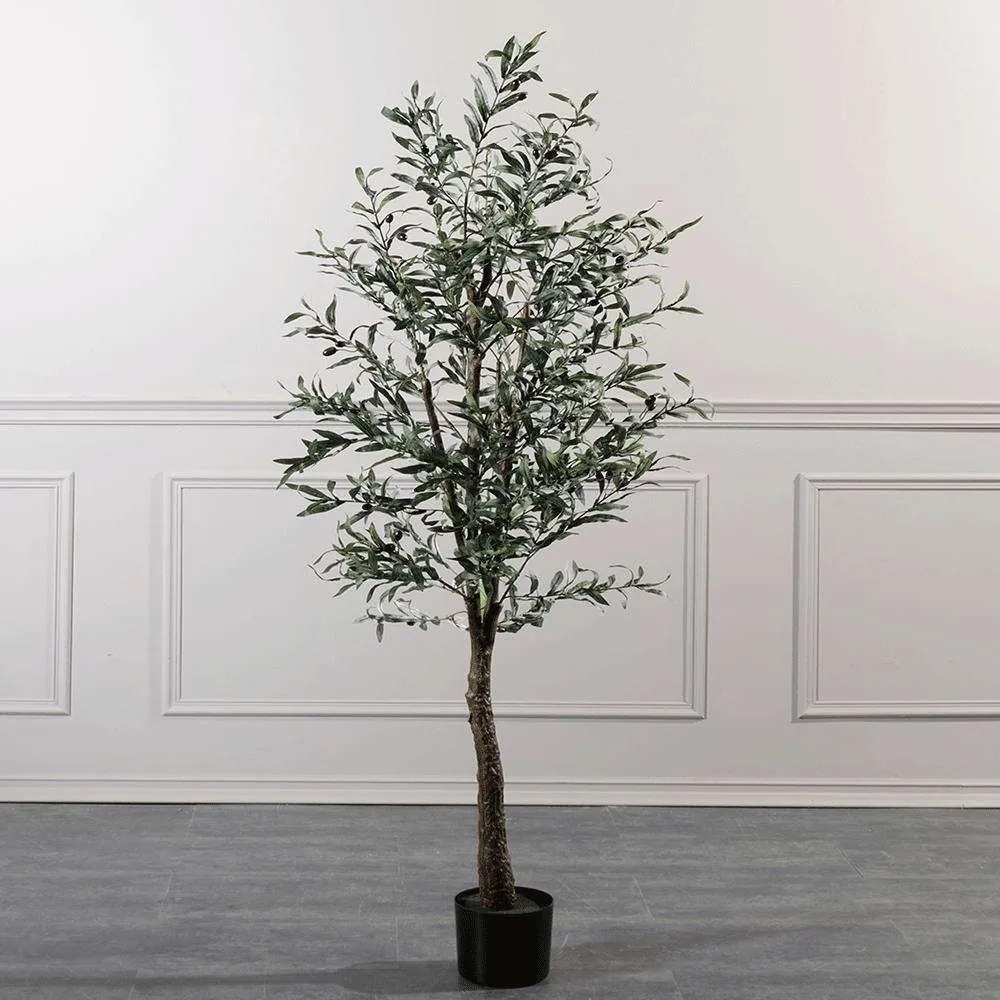 Τεχνητό Δέντρο Ελιά 9660-6 82x82x180cm Green Supergreens Polyethylene