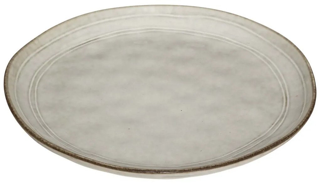Πιάτο Φρούτου (Φ22) S-D Flower Grey 173541A