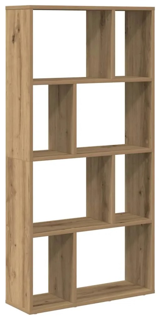 vidaXL Βιβλιοθήκη Αρτισιανή Δρυς 60x20x120 εκ. από Επεξεργασμένο Ξύλο