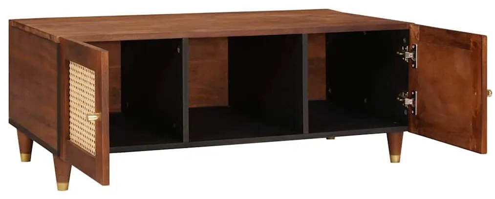 vidaXL Τραπεζάκι σαλονιού 100 x 54 x 40 εκ Στερεό ξύλο μάνγκο