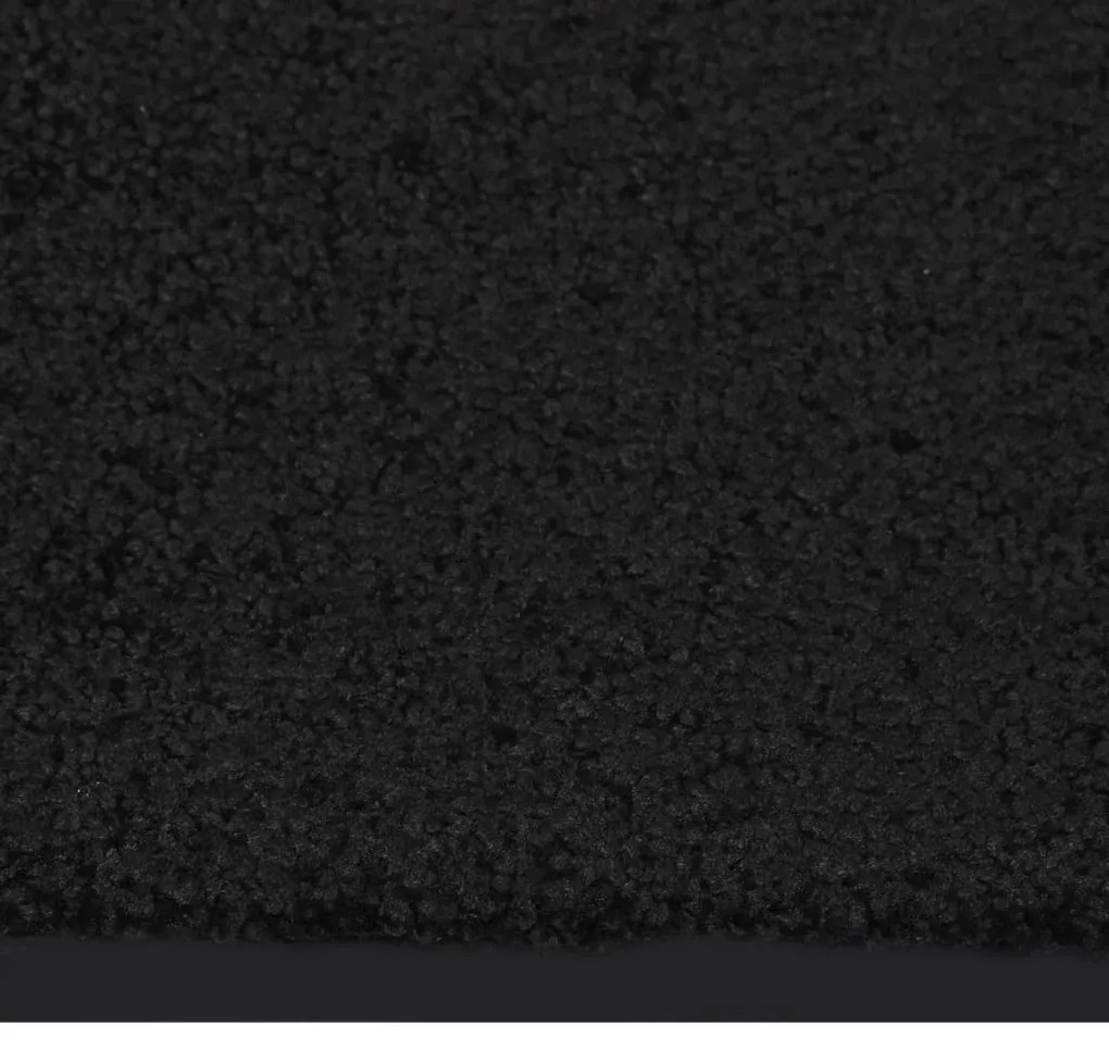 vidaXL Πατάκι Εισόδου Μαύρο 60 x 80 εκ.