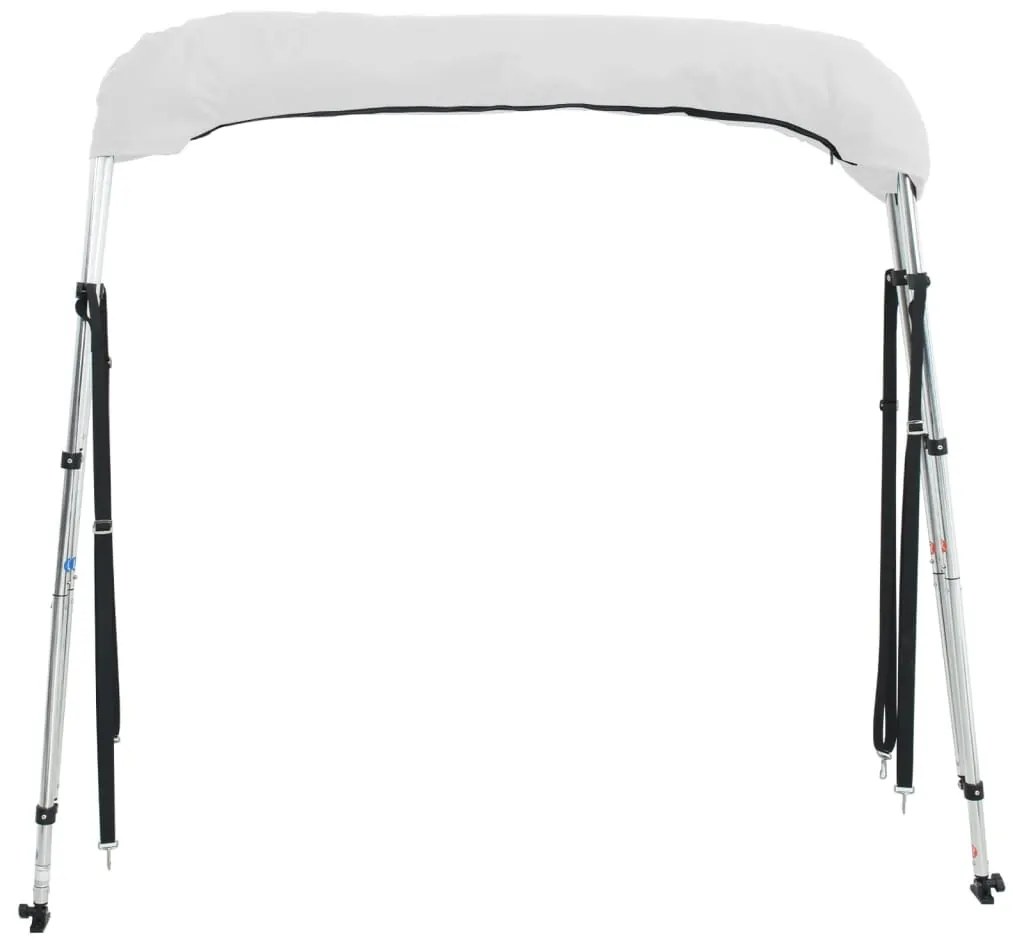 vidaXL Τέντα Σκάφους με 3 Αψίδες Τοιχώματα 183x(154-167)x137 εκ.
