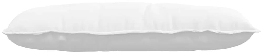 vidaXL Μαξιλάρι Πλάτης Λευκό 100 x 19 x 50 εκ ύφασμα