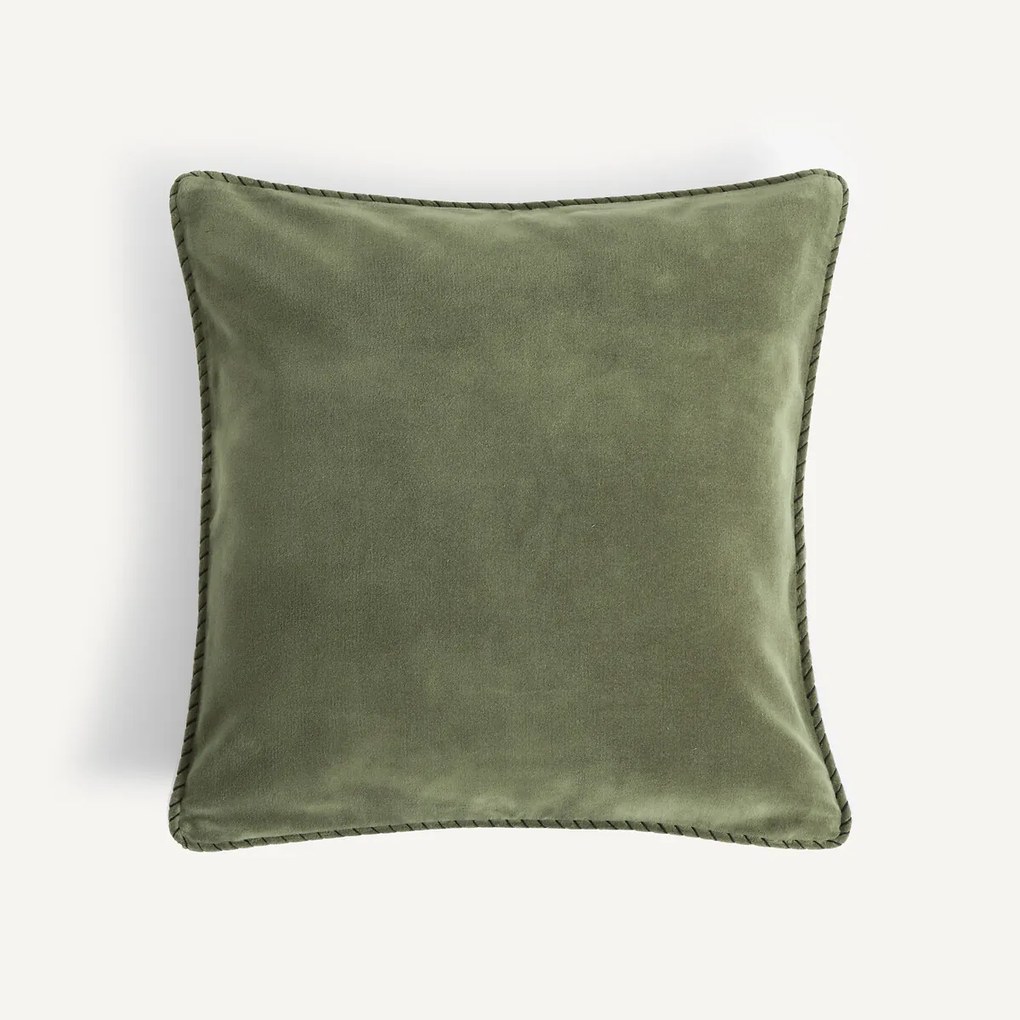 Μαξιλαροθήκη από πλυμένο βαμβακερό βελούδο, Parma