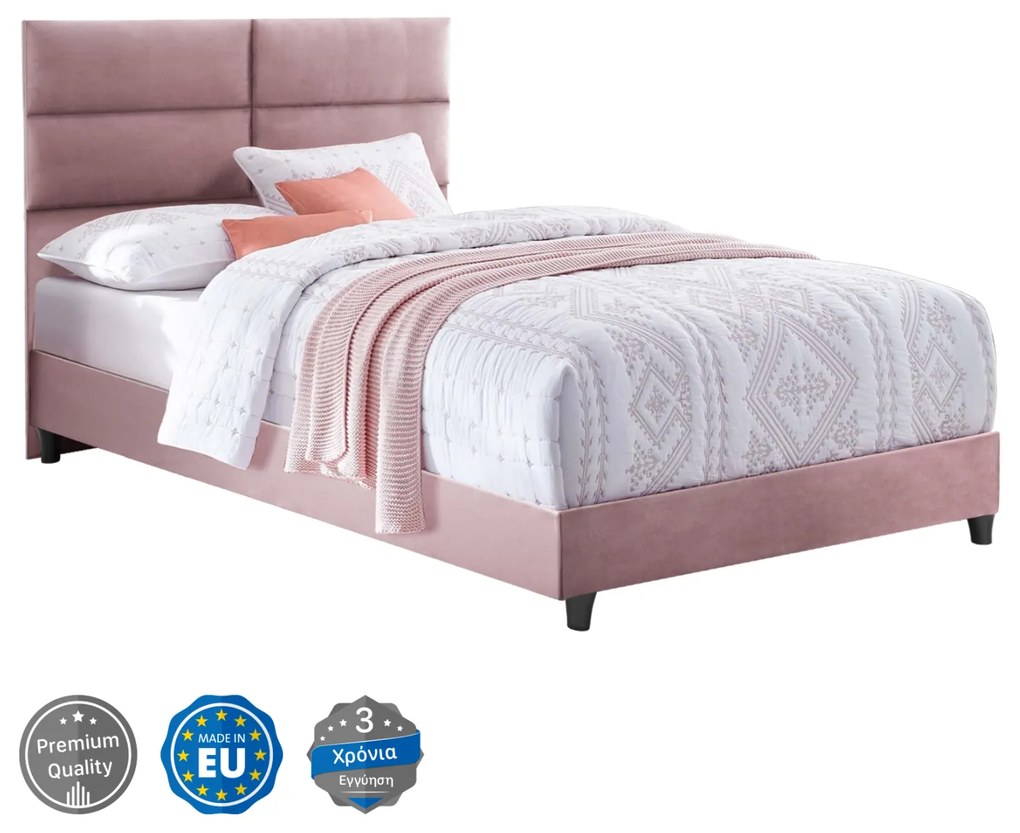 Intrahome ΚΡΕΒΑΤΙ NELSPRUIT ΣΑΠΙΟ ΜΗΛΟ ΒΕΛΟΥΔΟ .12 ΓΙΑ ΣΤΡΩΜΑ 120x200 εκ. intraho-1610833