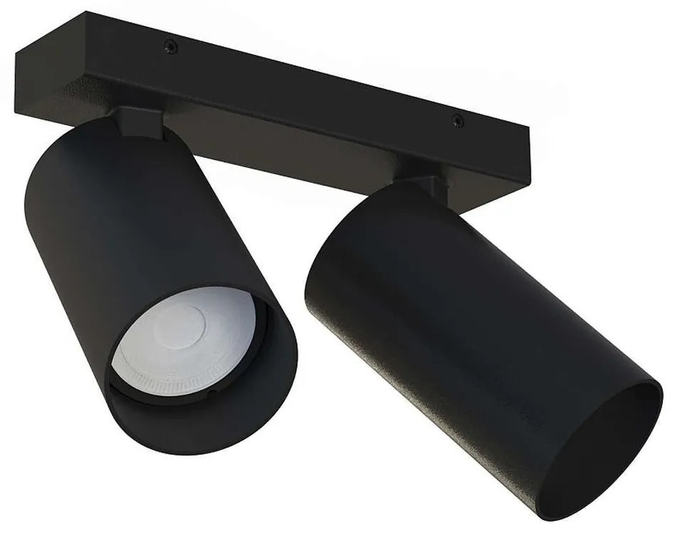 Φωτιστικό Οροφής - Σποτ Mono 7841 2xGU10 10W Black Nowodvorski Metal, Plastic