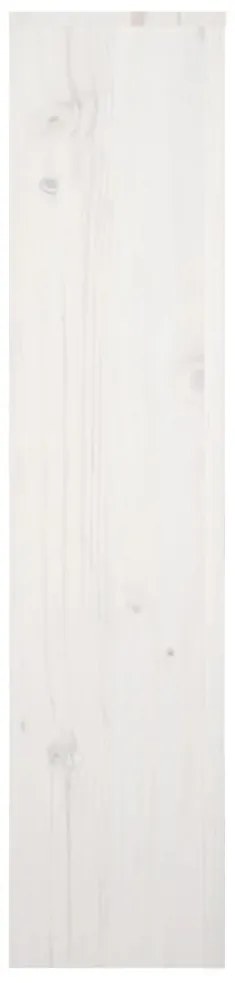 vidaXL Κάλυμμα Καλοριφέρ Λευκό 169x19x84 εκ. από Μασίφ Ξύλο Πεύκου