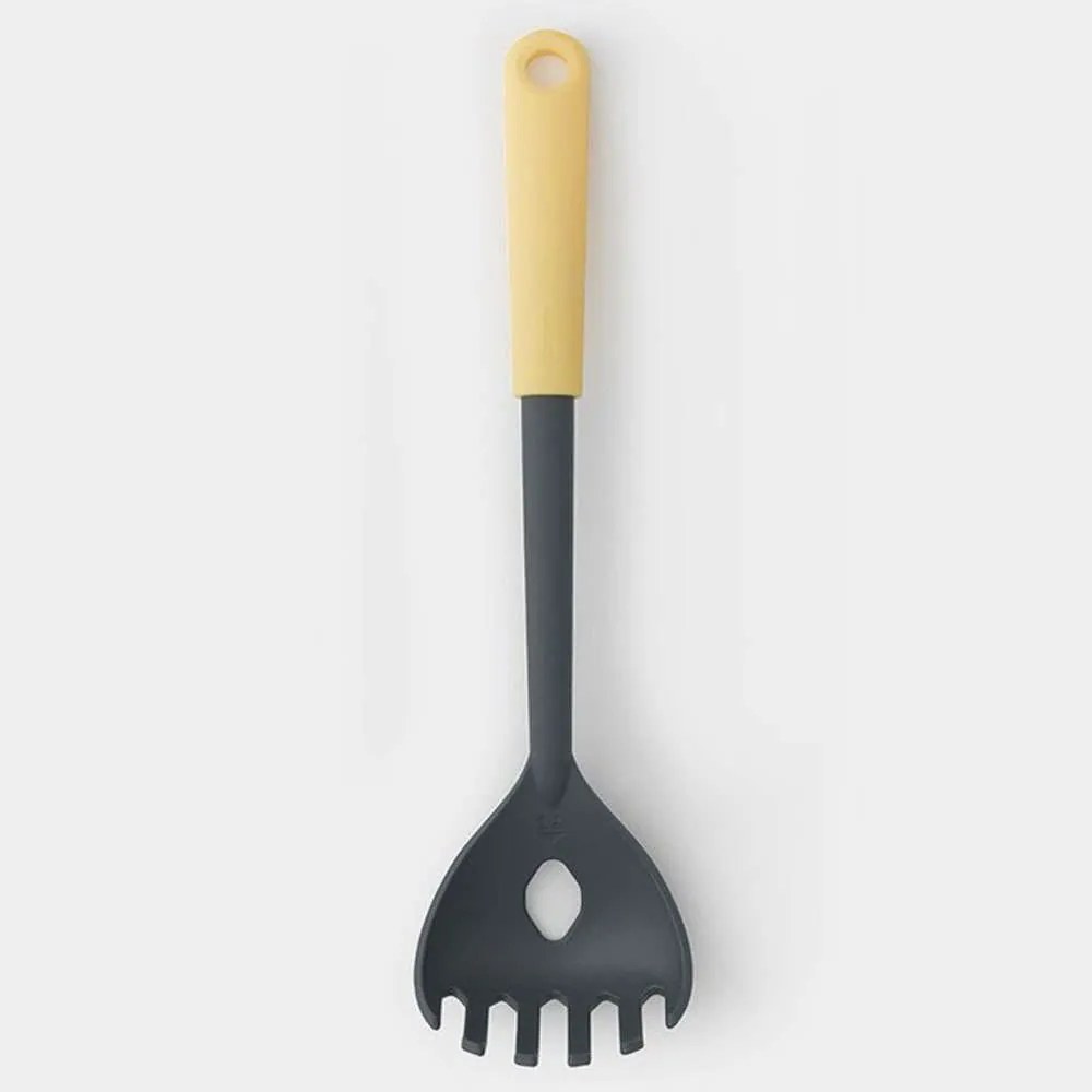Κουτάλα Ζυμαρικών Spaghetti Tasty 081.1227/05 Black-Yellow Brabantia Synthetic