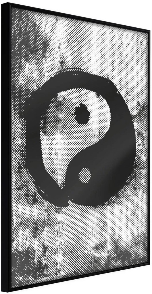 Αφίσα - Complementarity of Opposites - 40x60 - Μαύρο - Χωρίς πασπαρτού