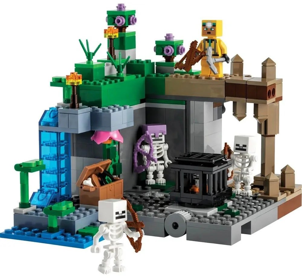 Το Μπουντρούμι Των Σκελετών 21189 Minecraft 364τμχ 8 ετών+ Multicolor Lego