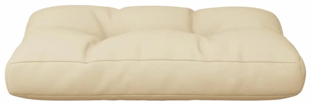 vidaXL Μαξιλάρι Παλέτας Μπεζ 60 x 40 x 12 εκ. Υφασμάτινο