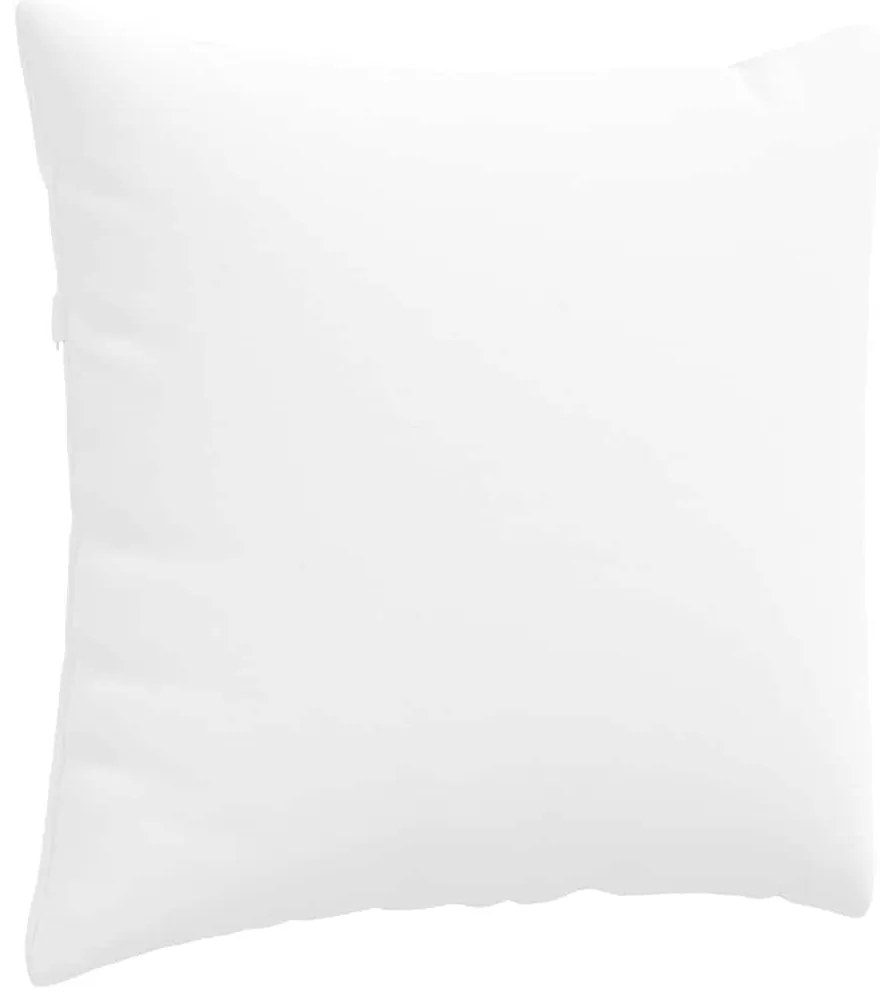 vidaXL Μαξιλάρι Καναπέ 2 pcs Λευκό 50 x 50 cm ύφασμα