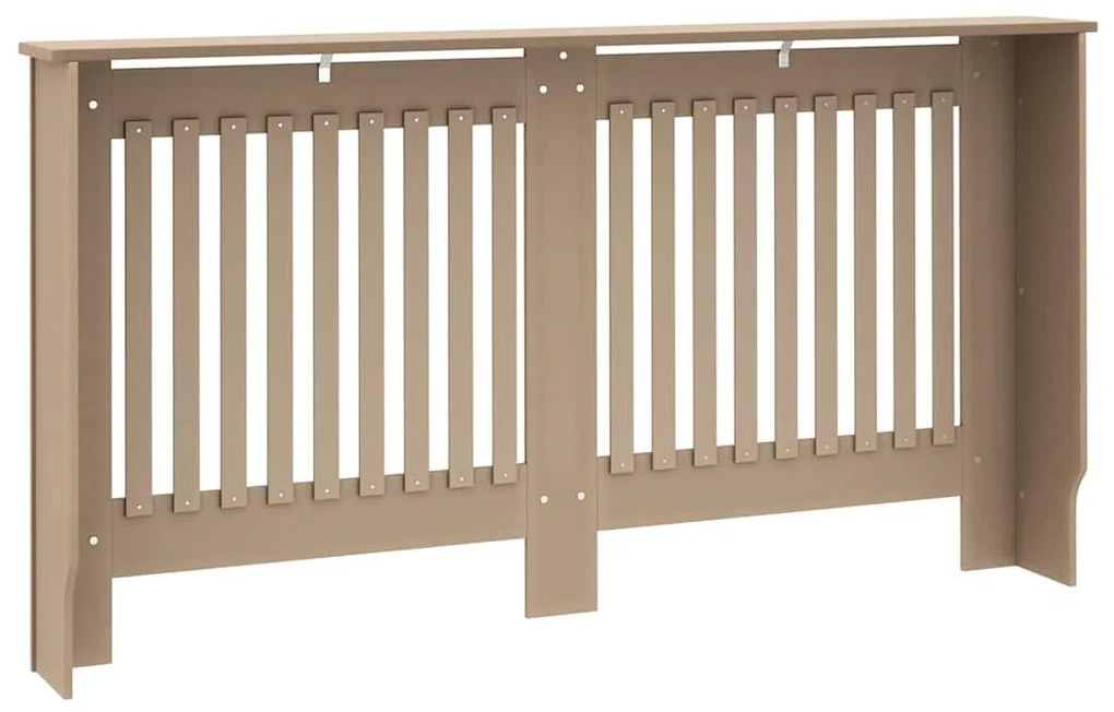 vidaXL Κάλυμμα Καλοριφέρ 152 x 19 x 81,5 εκ. από MDF