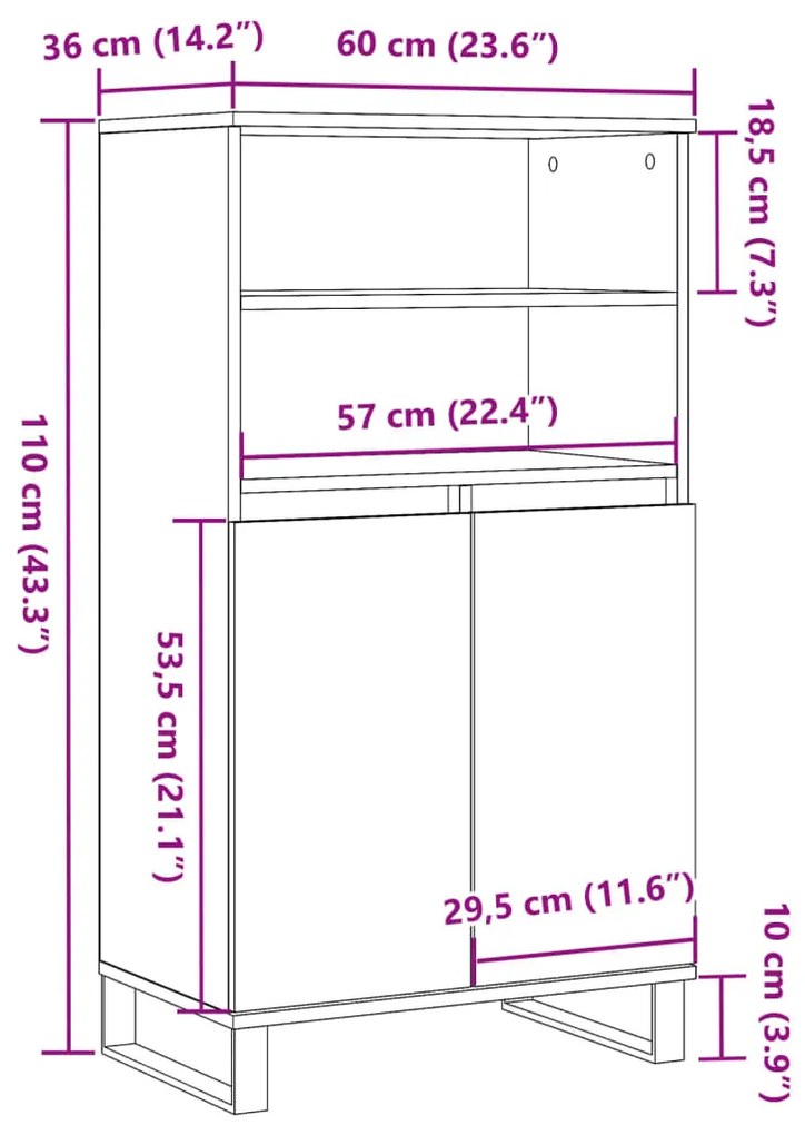 ΝΤΟΥΛΑΠΙ ΤΕΧΝΙΤΗΣ ΔΡΥΣ 60 X 36 X 110 ΕΚ. ΑΠΟ ΕΠΕΞΕΡΓΑΣΜΕΝΟ ΞΥΛΟ 857461