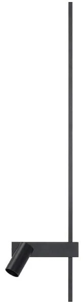 Απλίκα Φωτιστικό Τοίχου 2xGU10 Reading Light Easy Right Nowodvorski-11426-Μαύρο 11426