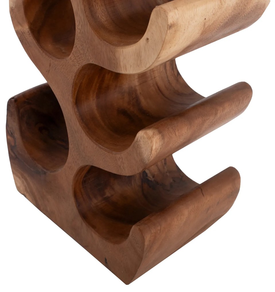 ΞΥΛΙΝΗ ΚΑΒΑ ΠΟΤΩΝ 6 ΘΕΣΕΩΝ ΑΠΟ ΞΥΛΟ SUAR 18x20x50Yεκ.HM9485 - 0409593 - HM9485