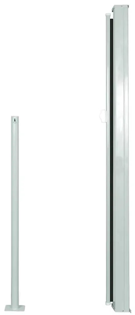 vidaXL Σκίαστρο Πλαϊνό Συρόμενο Μαύρο 140 x 300 εκ.