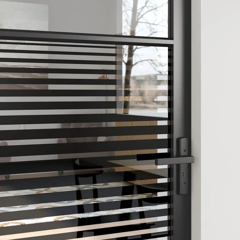 vidaXL Εσωτερική Πόρτα Μαύρο 76 x 201.5 cm