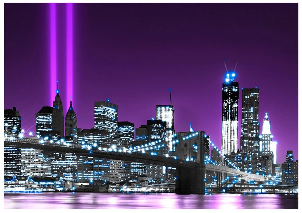 Φωτοταπετσαρία - Luminous manhattan 200x140