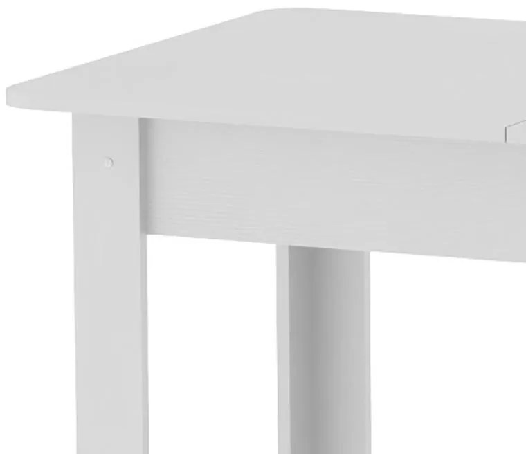 Τραπέζι Quiin επεκτεινόμενο λευκό 120-174x70x73.5εκ 164x70x73.5 εκ.
