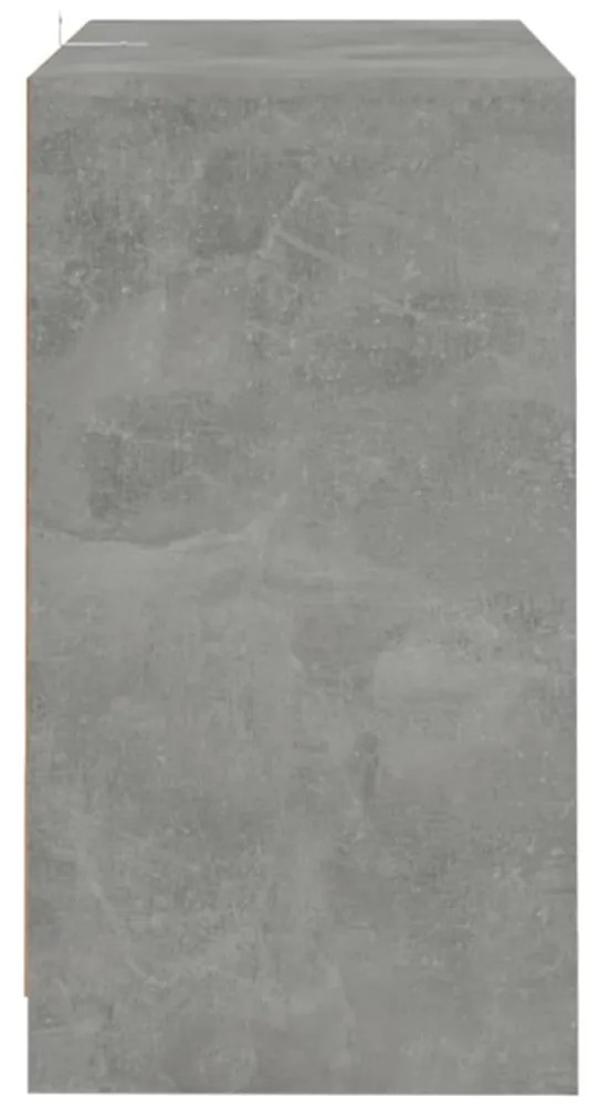 vidaXL Ντουλάπια 2 τεμ. Γκρι Σκυροδέματος 70 x 41 x 75 εκ. Μοριοσανίδα