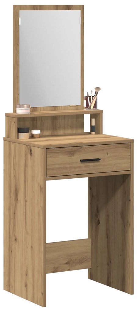 vidaXL Τουαλέτα με Συρτάρια Artisan Oak 50x41x140 εκ