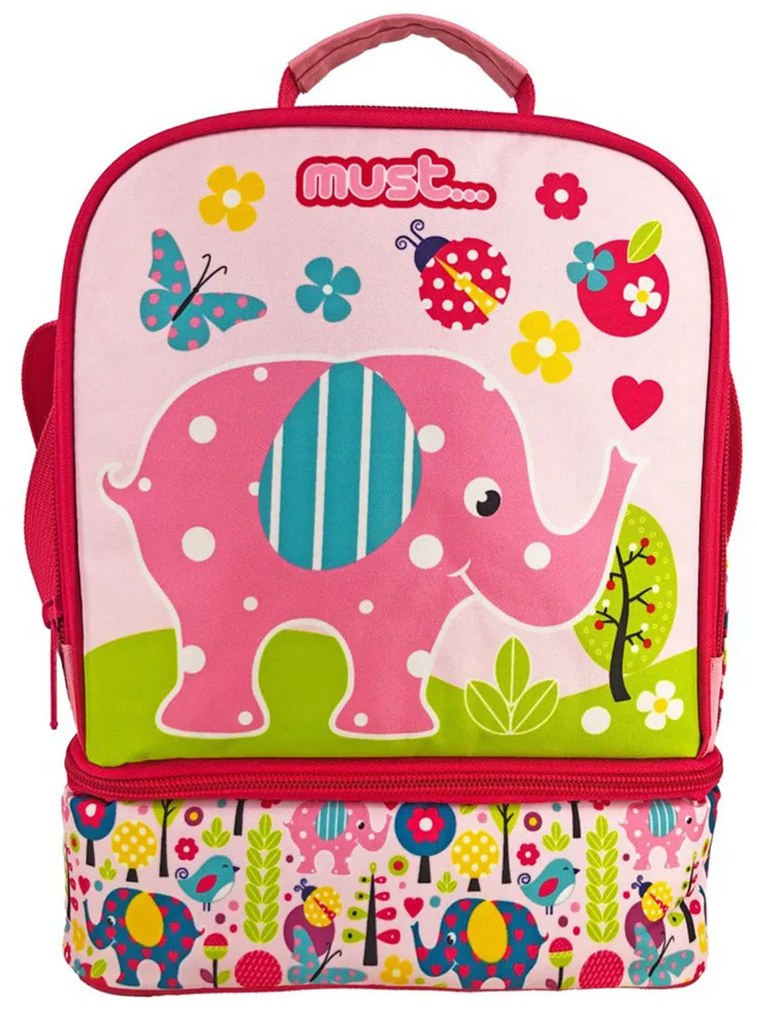 Ισοθερμική Τσάντα Φαγητού (22x16x28) Must Cute Elephant 585597