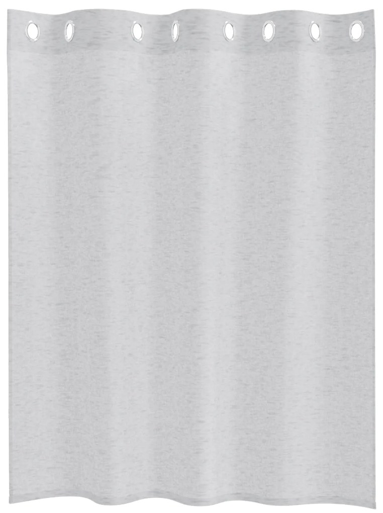 vidaXL Κουρτίνες 2 pcs Ανοιχτό γκρι 140 x 140 εκ. Πολυεστέρας