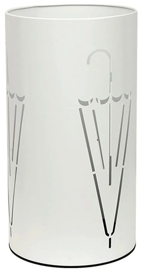 Ομπρελοθήκη 23-033 25x50cm Matte White Pam&amp;Co Stainless Steel